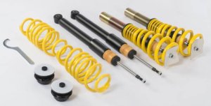 Volvo V50 Coilover Suspension Kit - Front + Rear - ST Suspensions - X-Height Adjustable - `04-`11